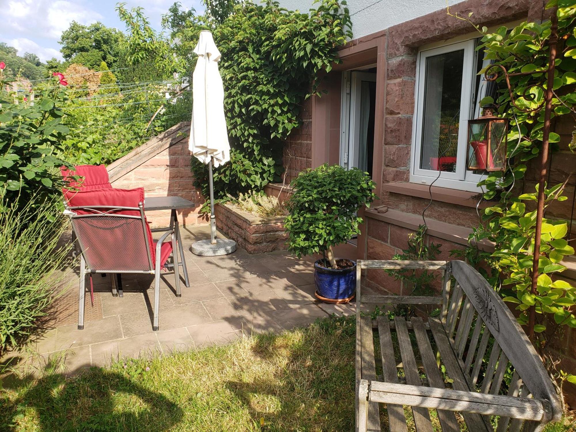 Panorama-Blick Miltenberg, 3 Pers., Zentr., Am Main, Terrasse, Bootverleih, P Exterior photo